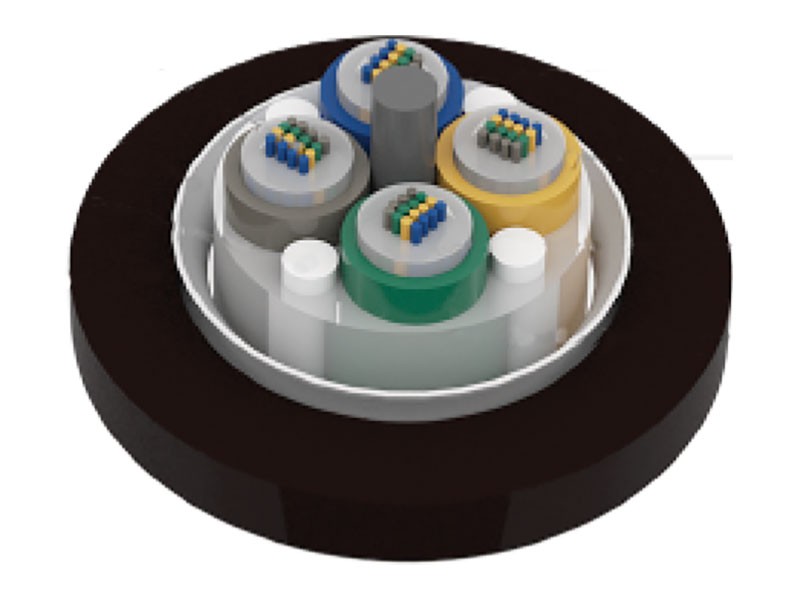 Niet-gepantserde losse buis vastgelopen niet-gepantserde tapekabel met losse buis niet-gepantserde GYDTA