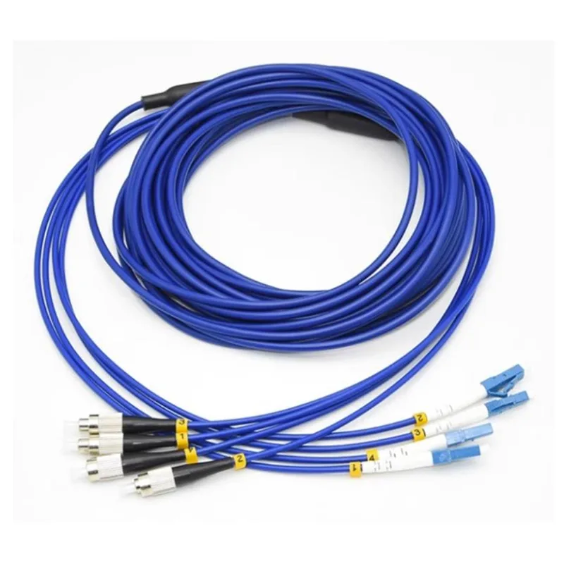 Quad FC/UPC-LC/UPC knaagdierbestendige diëlektrische patchkoorden