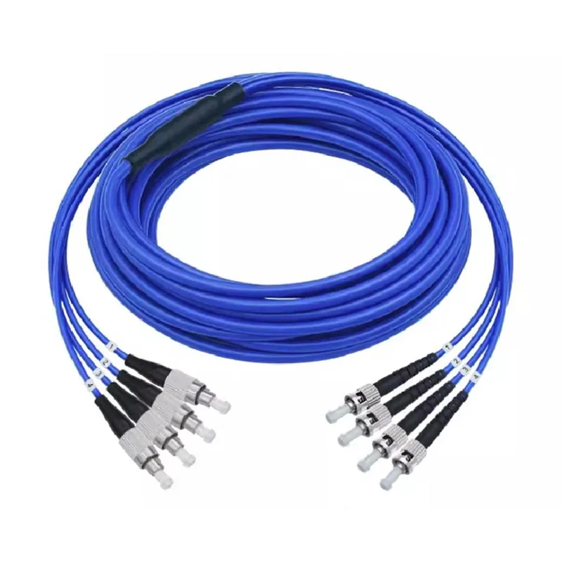Quad FC/UPC-ST/UPC knaagdierbestendige diëlektrische patchkoorden